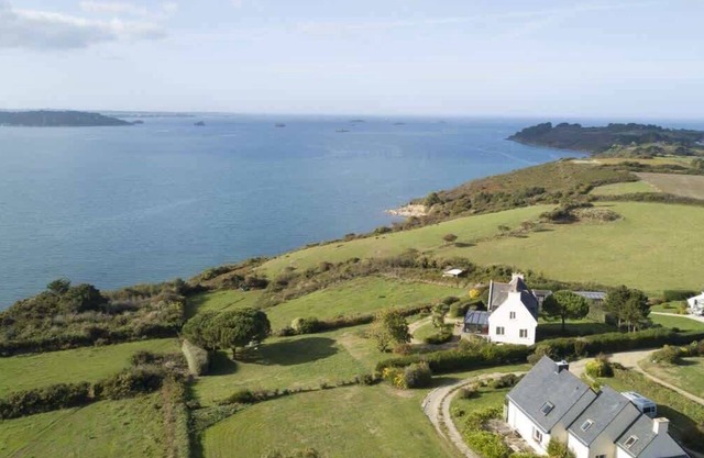 Kermartin - breathtaking view of the bay of Morlaix