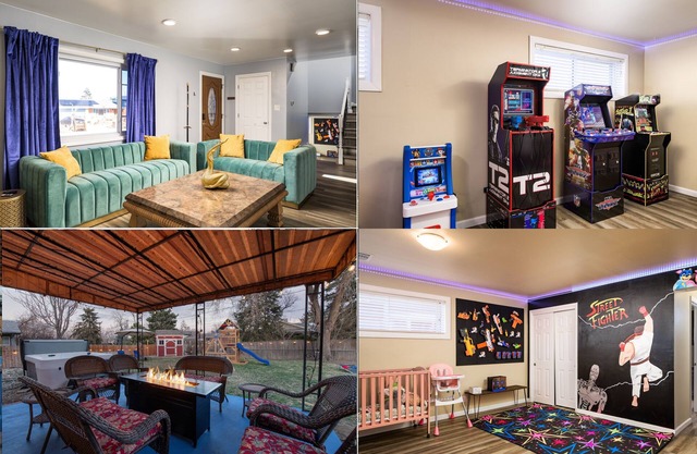 ☆Kid Friendly ☆Hot Tub ☆Fire Pit ☆Arcades ☆Billiard ☆Gym