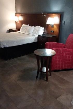 King Bed Hotel Room 252