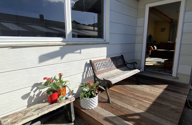 Kiwi bach, pet friendly, comfy, quiet and central