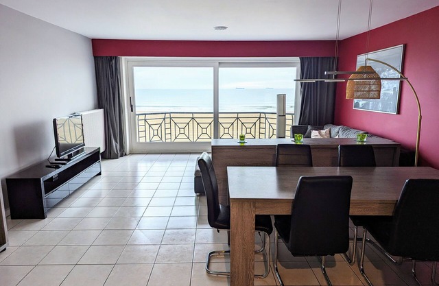 Le zoute - apartamento de 3 dormitorios con vistas al mar y garaje