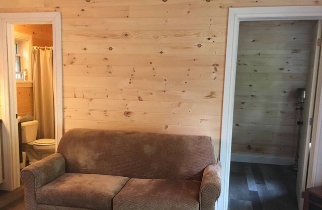 Knotty pine, 2 bedroom Bayfield Cottage