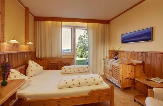 Komfortzimmer Panoramablick - Biolandhaus Arche