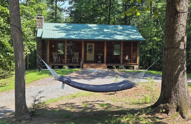 Kovi Bear Cabin near Shenandoah NP, wineries & restauraunts with Wi-Fi