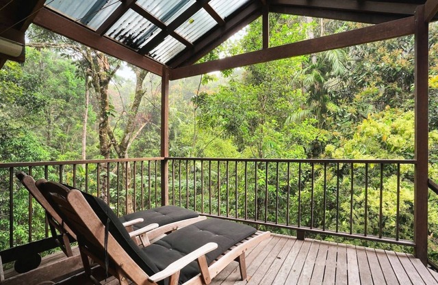 Kuranda Rainforest Chalet- Rainforest Retreat with Private Creek, Chef’s Kitchen & Spacious Deck