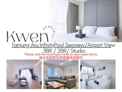 KWEN Suites-Tanjung Aru InfinityPool Seaview/Airport View