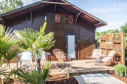 L'Écrin - Chalet & Spa vue lac