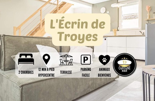 L'Écrin de Troyes - Maison de Ville - 4 pers.