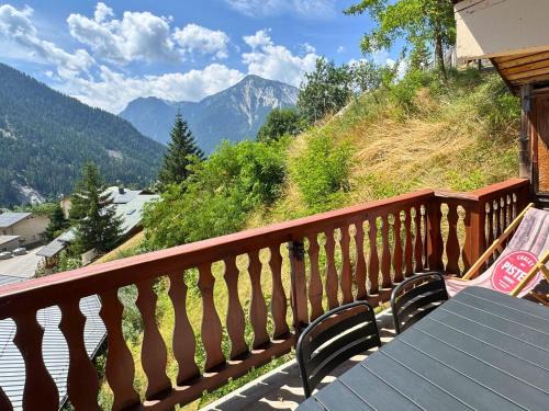 L’Éterlou Au pied des pistes, vue montagne
