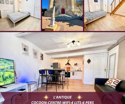 L'Antique - Cocon, Centre Historique, Wifi , 4 lits, 6 personnes