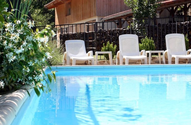 L'Atelier, a tranquil retreat with pool in its own valley 30 miles from the sea