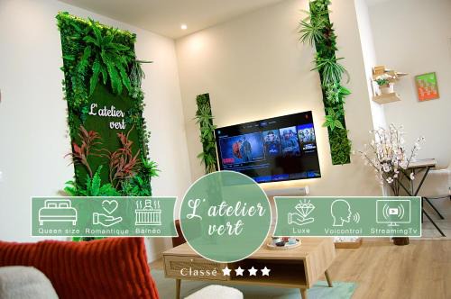 L'atelier vert - Balnéo - Luxe - Proche Hypercentre - Classé 4 étoiles