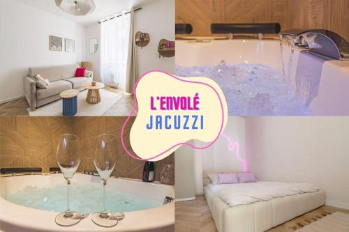 L Envolé - Jacuzzi - Proche Gare et Centre ville