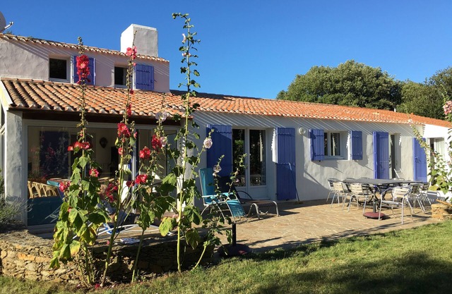 L'Ile d'Yeu Hermosa villa con gran jardín de 6000m2, 3 número de estrellas, wifi