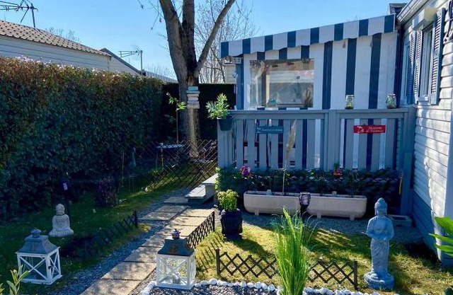La Bernerie-en-retz mobil home géré par un particulier - Camping LE CLOS DU MOULIN - calme et familial