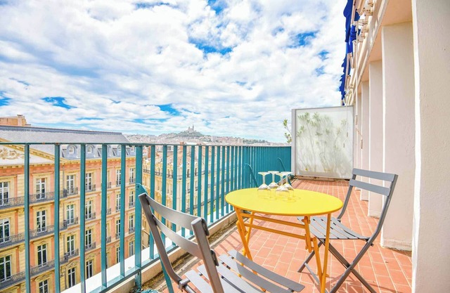 La Canebière - Appart 2 chambres avec terrasse