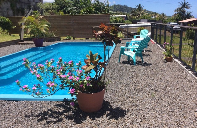 La case géranium with heated swimming pool