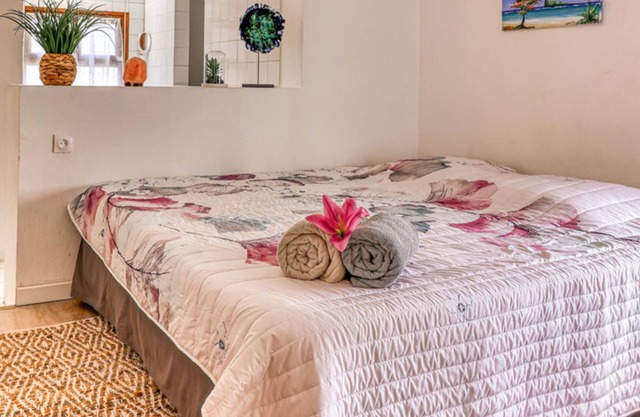 Casa-Familiar-Baño en la habitacion-Vista al Jardín-4 étoiles