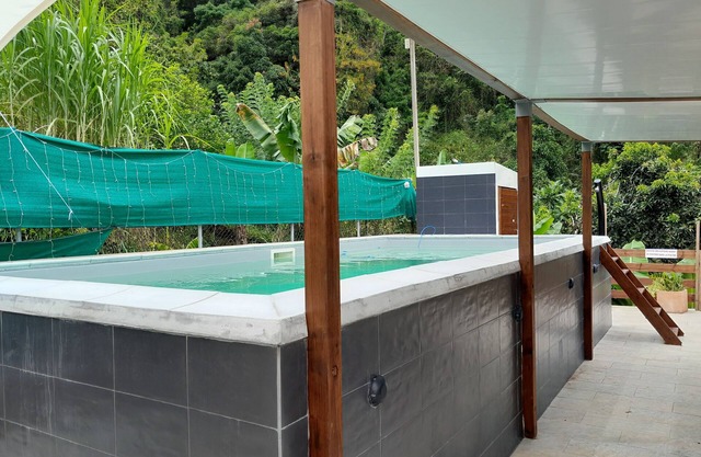 La fée Amazonienne, Cuisine et Salle Open vue sur la Nature, Piscine vue 360°