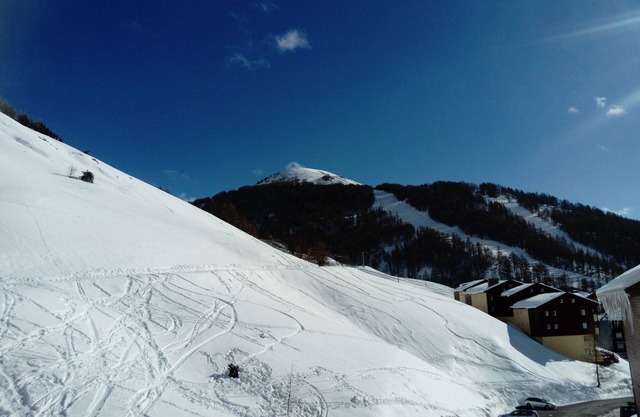 La Foux d allos, al pie de las pistas.