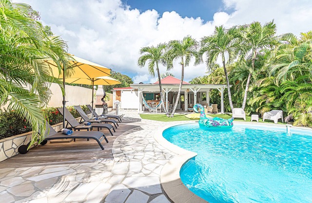 La KREOL'INN, acogedora villa a 300 m del mar