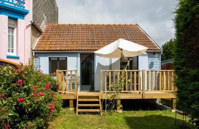 La Maison Bleue avec Jardin à Mers-Les-Bains