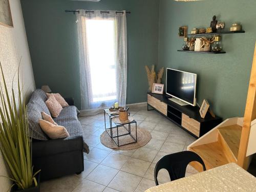 la maison des sables 4 port Leucate climatisé parking privé