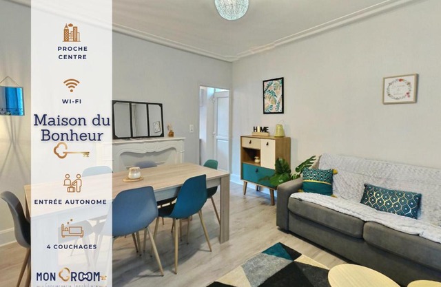 La Maison du Bonheur - Maison de ville au calme et proche du centre et commerces - Mon Groom