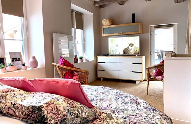 Hermoso loft - cama redonda en el corazón del viñedo (LA MAISONNETTE)