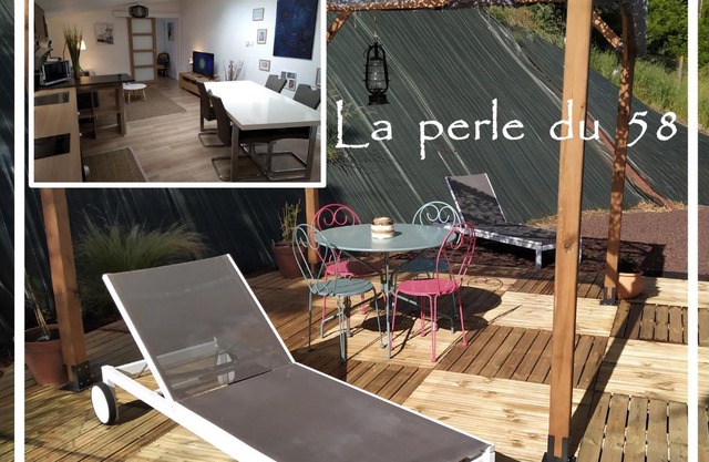 La perle du 58 - T2 Parking Wifi Terrasse CLIM