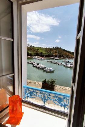 La Reine de Guerveur - Petit balcon vue mer