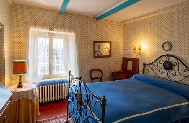 La Villa nel Bosco, un balcón con vista al lago y las montañas!