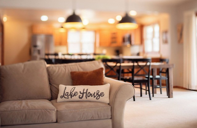 New! Big Chetac Lakefront Retreat – Private Dock, Sunset Views & Serenity