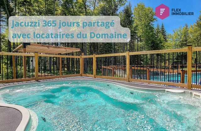 LAKAY / Spa, Pool, Sauna, Billiards, Trails / 25 min from Quebec