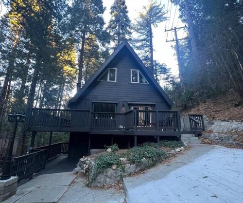 Lake Arrowhead Lux Black Cabin