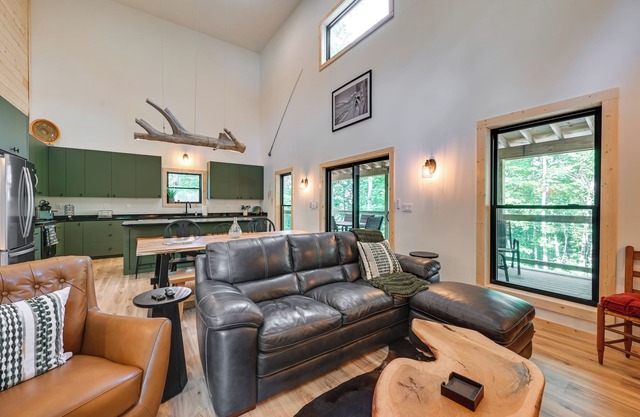 Lake & Boat Launch Access: Modern Monticello Home