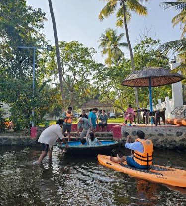Lake facing Villa-Water sport activities-Niva Waterways
