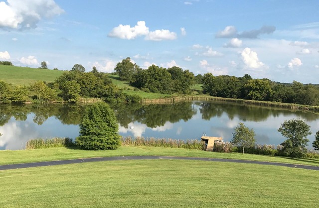 Retiro privado de lago / granja