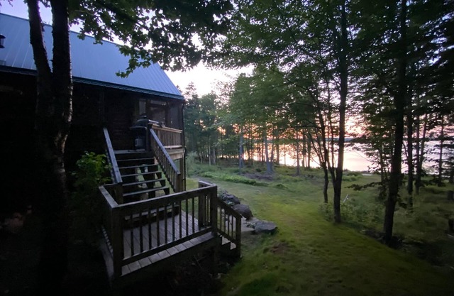 Lake Front Log Estate