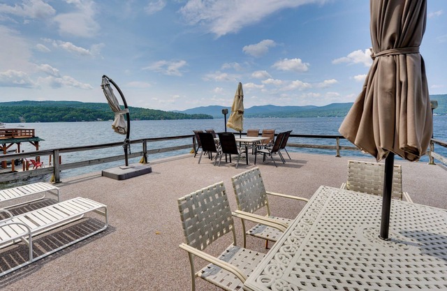 Lake George Vacation Rental: Boat Dock & Hot Tub!
