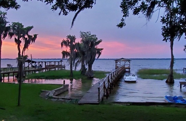 Lago que vive cerca de Gainesville, UF Health y University of Florida