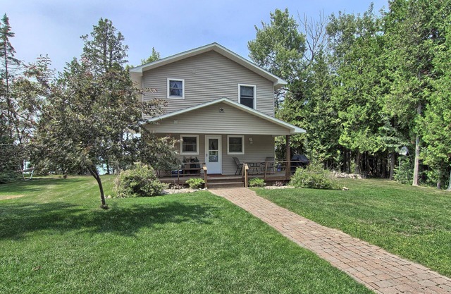 Lake Michigan Lake Front Cottage / Hermosas puestas de sol / Northport / Cathead Bay