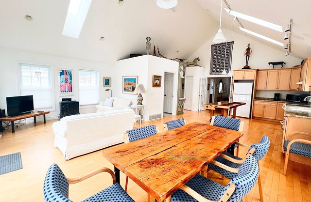 Lake Michigan Sandy Beach is a short walk! Home in Downtown Empire, Grill