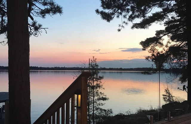 Lake Muskoka waterfront cottage with the most amazing sunsets!!