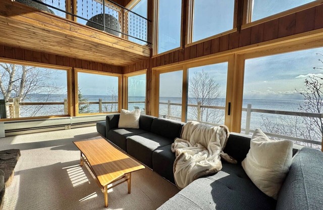 Lake Superior Retreat Private Wooded Haven with Panoramic Views
