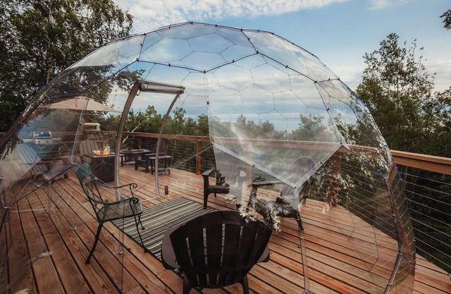 Lake Superior Views, Outdoor Pizza Oven, Big Deck, Spacious, Patio Dome