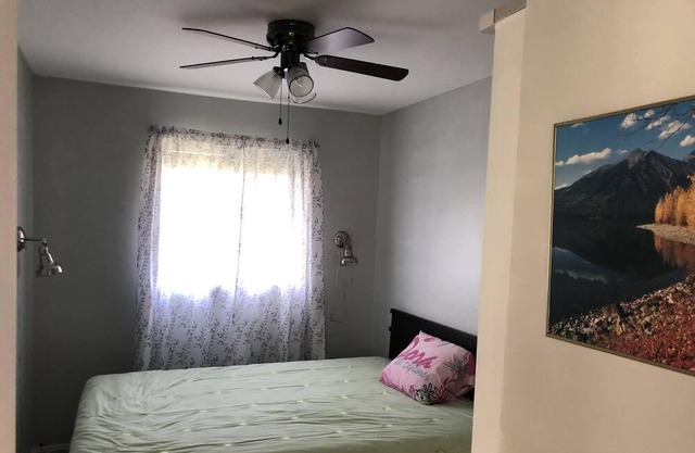 Lake view cottage beside lake