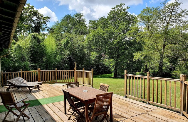 Alquiler de loft con vista al lago 5 personas Château Belle Epoque Landes