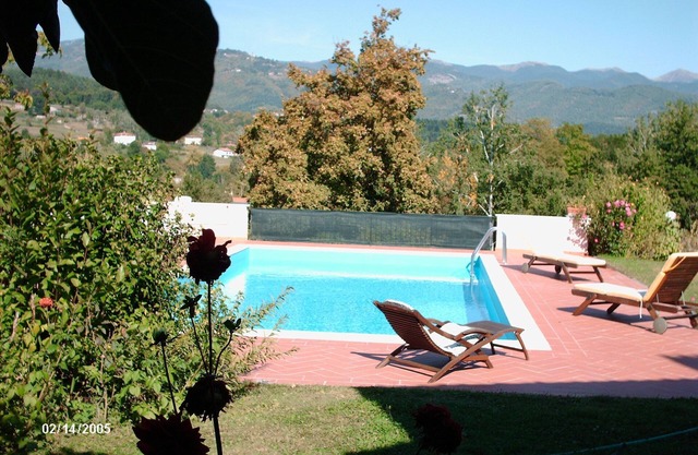 Villa con vista al lago en Garfagnana Toscana Lucca
