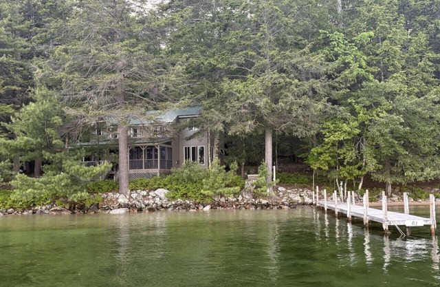 Lake Winnipesaukee Island Retreat Sandy Beach